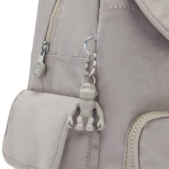 Kipling City Pack Backpacks Grey Gris | CA 1524IL